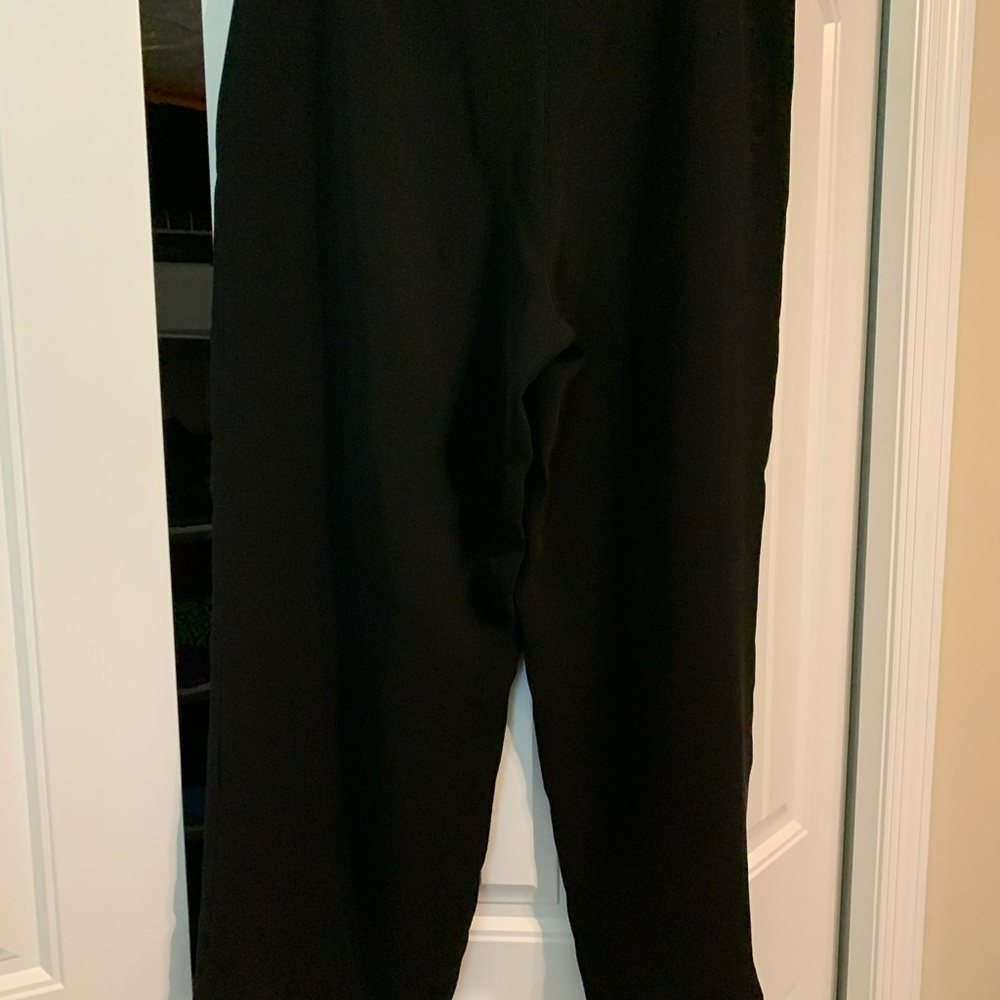 Eileen Fisher Classic Black Silk Pants